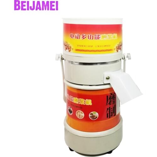 BEIJAMEI Kitchen Commercial Soybeans Milk Maker Grinder Rice Milk Machine Multi-function Grinder Electric Sesame Paste Machine