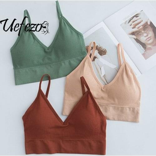 2021 3D Sexy Lingerie Sport Bra U Type Backless Strapless Top Bra Push Up Bralette Brassiere Women Underwear