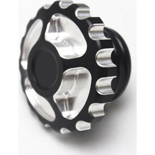 Black Fuel Tank Cover Oil Pump Motorcycle For Harley Scooter High Pressure