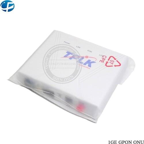 GPON ONU 1GE GPON 1 port FTTH ONU ONT Single LAN Port OLT 1.25G Gpon Fiber to home FTTB