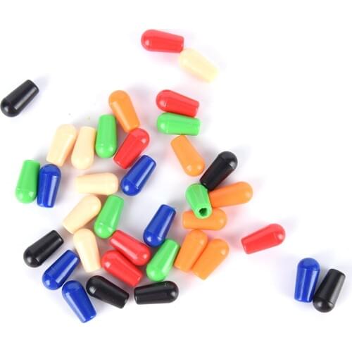 IRIN 6pcs Plastic 4mm Guitar Toggle Switch Tip for LP Electric Guitar Random color Clutch Electric Guitar Parts Accessories