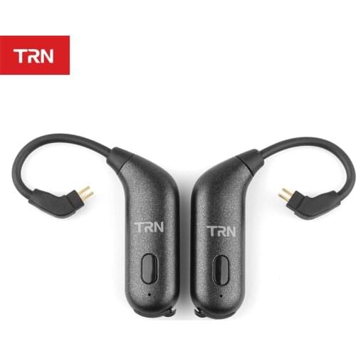 TRN BT20S Bluetooth 5.0 Ear-hook APTX MMCX/2Pin Earphones Cable Bluetooth Adapter for V90 IM1 BA5 V20 ZS10 F3 T2 S2 VX ZSX T4 N1