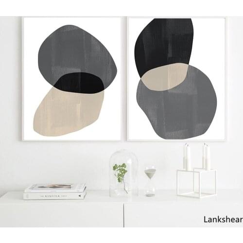 Cuadros Watercolor Geometric On Canvas Art Print Painting Poster Wall Decor Art Poster Wall Pictures For Room Home Decoration