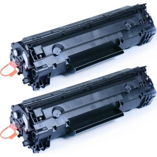 2 Pack CF283A Compatible HP Pro MFP M125 M125a M127 M127fn M225 M226 M201 Laserjet Toner Cartridges 83A 283a CRG-337 CRG337