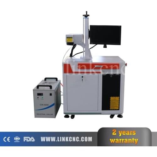 Phone Case Plastic Pipe Glass Bottle Metal Printing 355nm UV Laser Engraving Machine