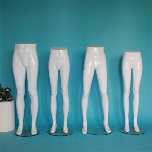 Best Quality Bright white bright black Standing Pants Men And Womens Underpants Mannequin Hot Sale