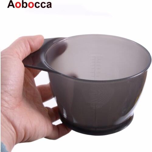 1Pcs Large Capacity Hairdressing Bowl Professional Salon Hair Color Dye Tint Bowl Coloring Mixing Suction Bowl