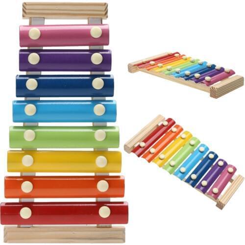 Music Instrument Toy Wooden Frame Style Xylophone Children Kids Musical Funny Toys Baby Educational Toys Gifts