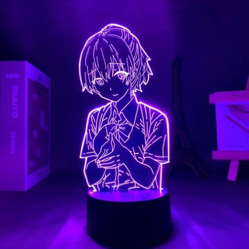 Anime A Silent Voice for Bedroom Decor Nightlight Kids Birthday Gift Manga Gadget A Silent Voice Led Night Light Bedside 3d Lamp