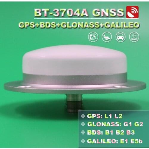 BEITIAN NEW 3-18V drone NAV aviation RTK GNSS antenna GPS BDS GLONASS GALILEO TNC-K connector, BT-3704A