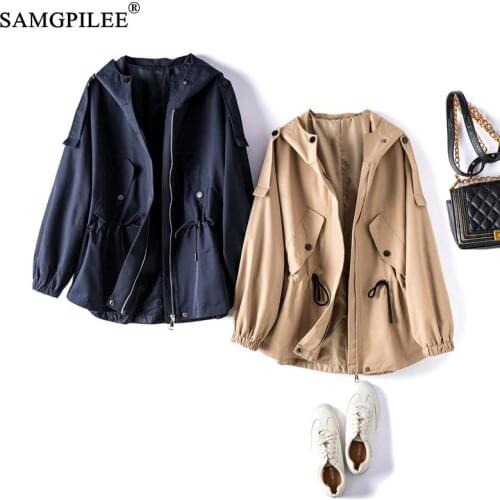 Женские плащи Samgpilee China At AliExpress