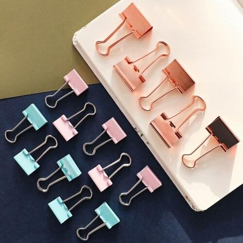 Binder Clips Multi-Kind Multifunctional Practical Desk Organize Kits for Office School Home Supplies JR Deals