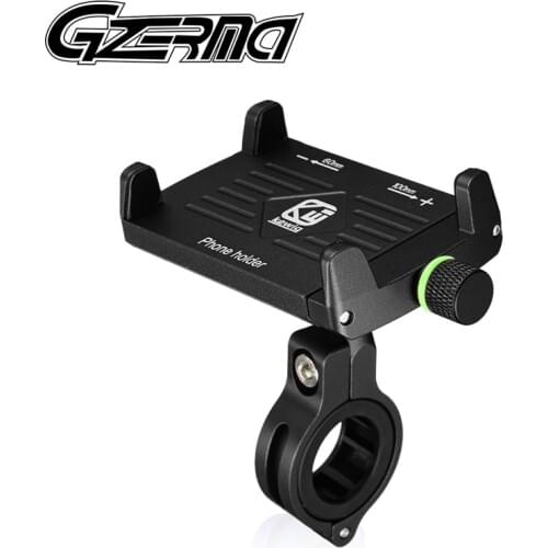 Universal 360° Rotation Bike Phone Holder Motorcycle Aluminium Adjustable Phone Holder For ATV Support Stand For 4-7 inch Phone