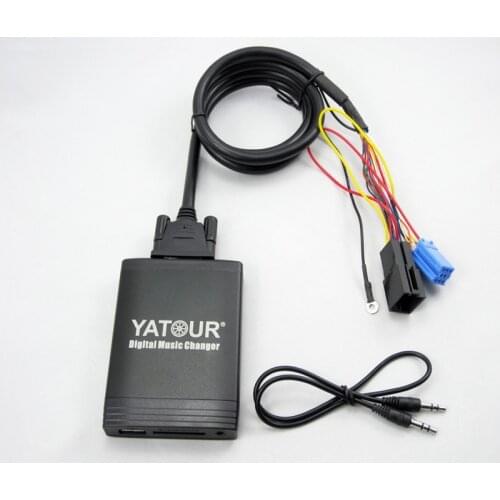 Yatour for VW Radio MFD Navi Alpha 5 Beta 5 Gamma 5 New Beetle Monsoon Premium RNS Car Digital CD Music Changer USB MP3 adapter
