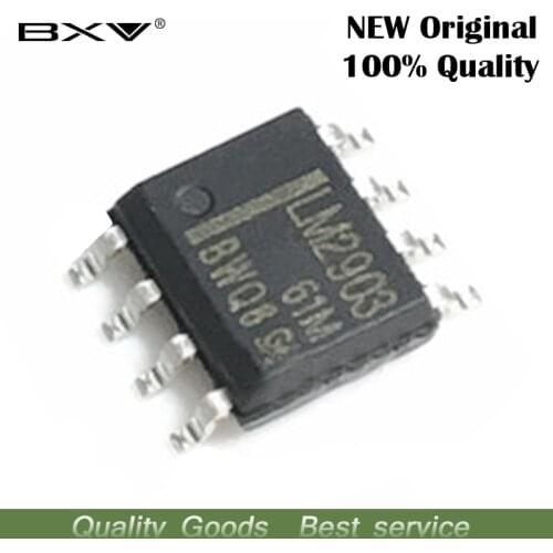 10PCS LM2903DR SOP8 LM2903 SOP LM2903DR2G SMD SOP-8 Voltage comparator IC