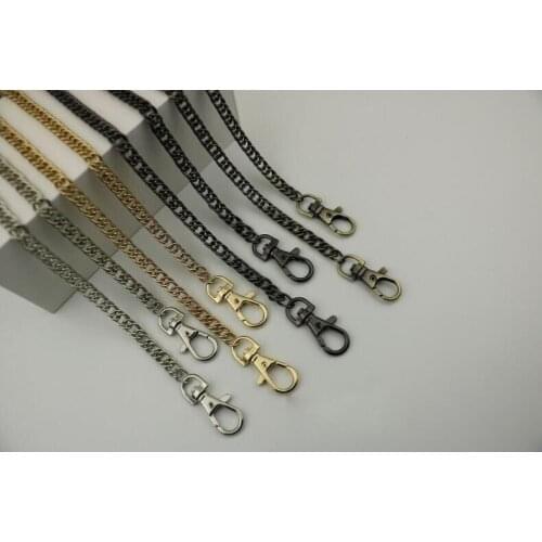2pcs/lot DIY bag accessories chain double ring chain Metal chain Metal package with chain Bag straps Total length of 120 cm