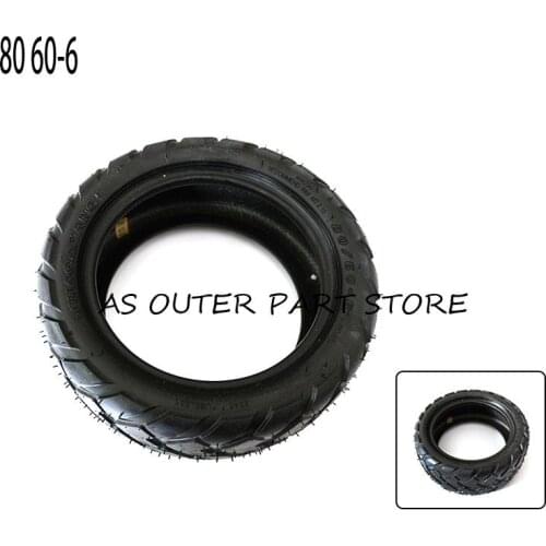 80/60-6 Tubeless Tire for Electric Scooter Go Karts ATV Quad Anti-skid Off-road Thick Vacuum Tyre