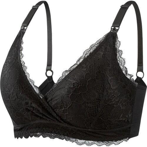 Maternity Breastfeeding Bra Sexy Lace Nursing Bras for Feeding Cotton Sleep Bra for Pregnant Women Pregnancy Underwear Clothing