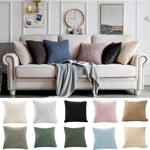 Home decorative pillows wool cushion covers Sofa kussenhoes coussin decoration throw pillowcase travesseiro cojines