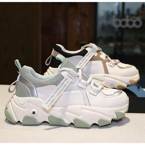 Elad Halabi Women Comfortables BreathableCasual Leather Lightweight Running Wear-resistant Gym Shoes Sneakers Jogging Leisure