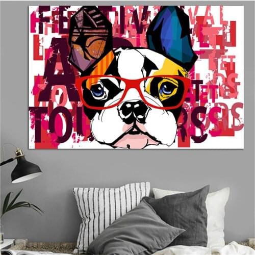 Graffiti Abstract Animal Canvas painting Posters Picture art wall Oil Painting On Canvas The canvas print Living Room Wall Art