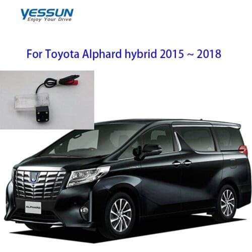 Yessun License plate rear camera For Toyota Alphard hybrid 2015 ~ 2018 Car Rear View camera Parking Assistance