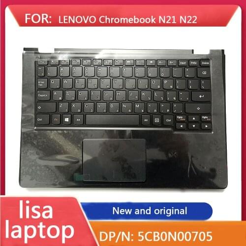 For Lenovo Chromebook N21 N22 Palm Pad C-Shell Keyboard Ltalian 5CB0N00705 Brand New