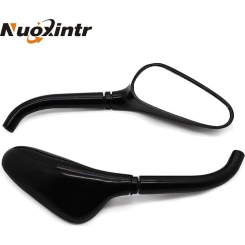 Nuoxintr Motorcycle Mirrors For Yamaha Virago XV 250 500 535 700 750 920 1100 Suzuki Intruder Volusia VS 700 750 800 1400 1500