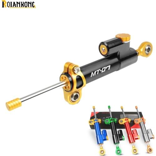 Motorcycle Aluminum Handlebar Steering Stabilizer Damper FOR YAMAHA MT-07 MT07 MT 07 2014 2015 2016 2017 2018 all years MT-07