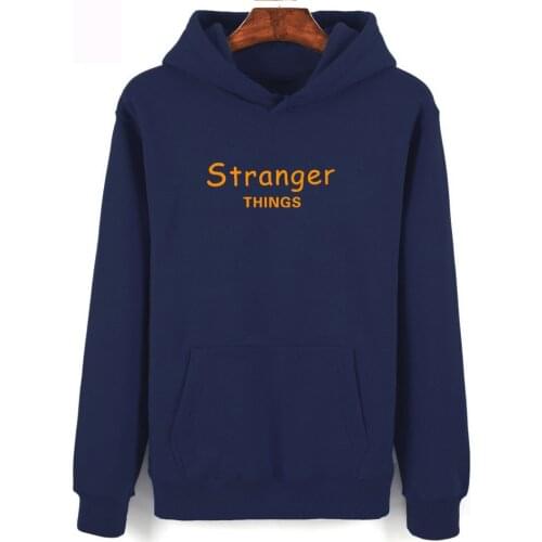 New Fashion Stranger things Sweatshirt Men/Women Autumn Winter Harajuku Style Black Hoodies Stranger Things Hip Hop Hoodie