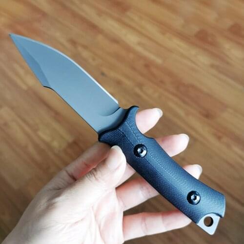 Fixed Blade Knife Sharp Tactical Knife Hunting Survival knives G10 Handle With K Sheaths Outdoor camping tool