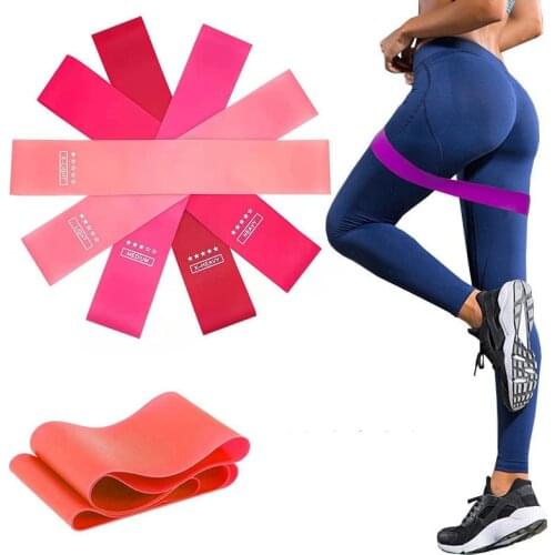 NQFITE Yoga Exercise Latex Mini Resistance Loop Bands