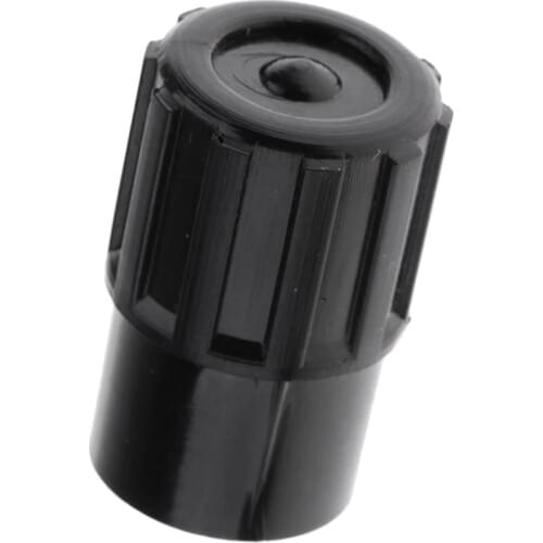 Durable Plastic Tenor Saxophone End Plug Flat B Sax Accessory Black