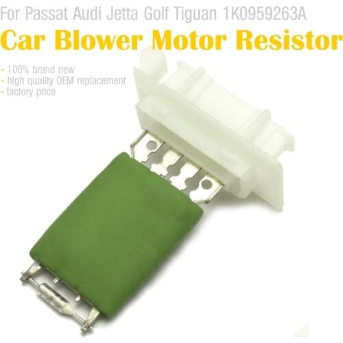 Car Blower Motor A/C Fan Control Resistor for VW Jetta Golf Passat Rabbit 1K0959263 1K0959263A