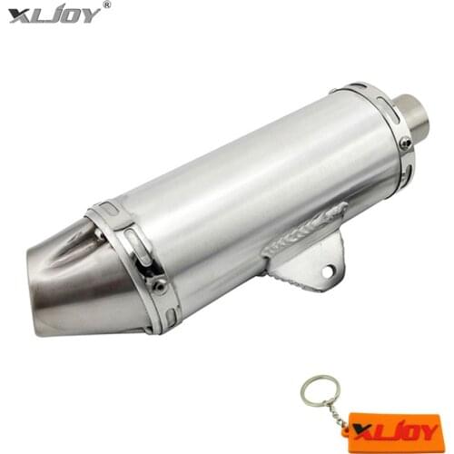 XLJOY 32mm Performance Racing Pit Dirt Bike T4 Muffler For 150cc 160cc Pit Dirt Bike Mini Motocross