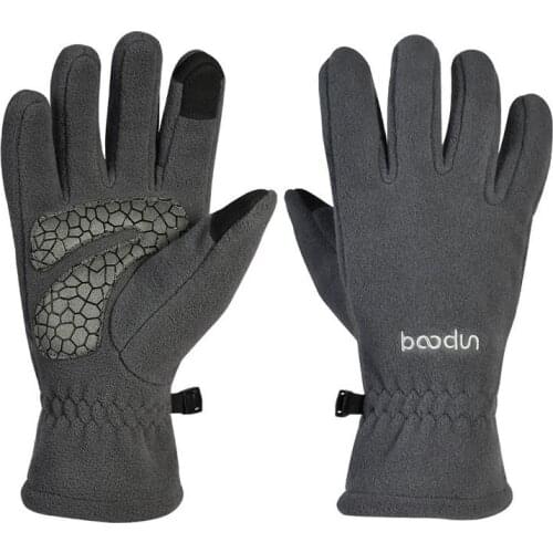 Winter Full Finger Touch-screen Bike Bicycle Gloves Men Women Cycling Gloves Thermal Fleece Warm Windproof Outdoor Sports Gloves