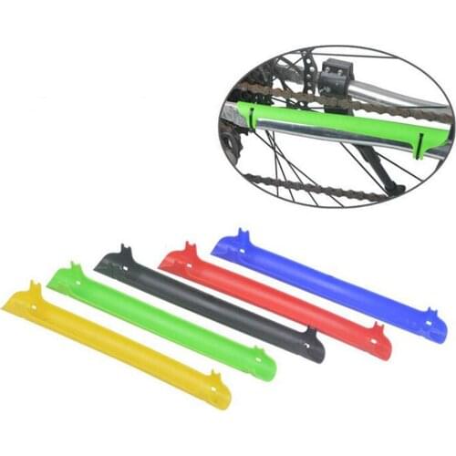 1PC Bike Chain Guard Protector Cycling Chain Stay Protective Care Frame Cover 22.5CM Plastic Guard Bicycle Parts Accessories