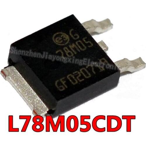 10PCS/LOT L78M05CDT 78M05 TO-252 New original spot hot sale