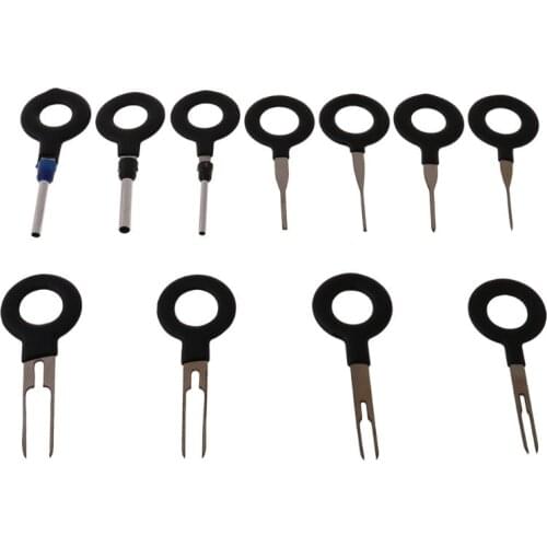 Hot New 11 Pcs Auto Car Wire Terminal Removal Tool Kit Wiring Connector Pin Release Extractor High Quality