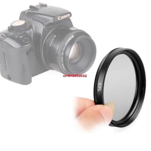 Lens Accessories Green 58mm 58mm CPL Circular Polarizing Filter 49 CPL Green.L camera