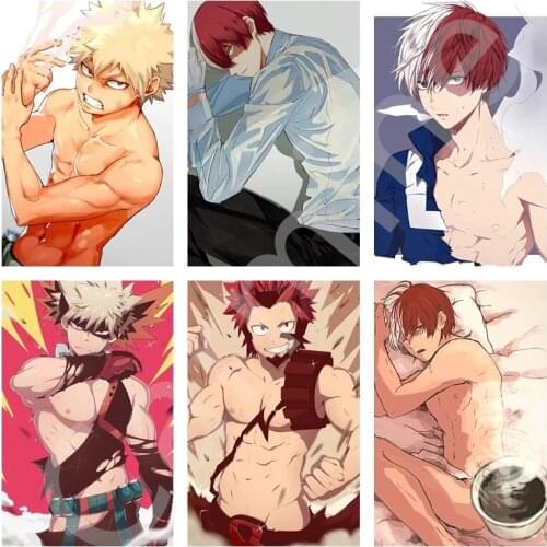 DIY 5D Diamond Painting Japanese Anime Picture My Hero Academia Cross Stitch Embroidery Full Round&Square Drill Home Decoration