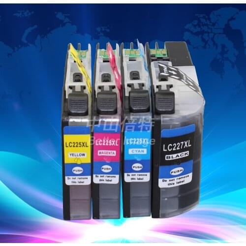 INK WAY 8 Pack high capacity ink cartridge LC227XLBK LC225XL C M Y for MFC-J4420DW,MFC-J4620DW,MFC-J5320DW etc