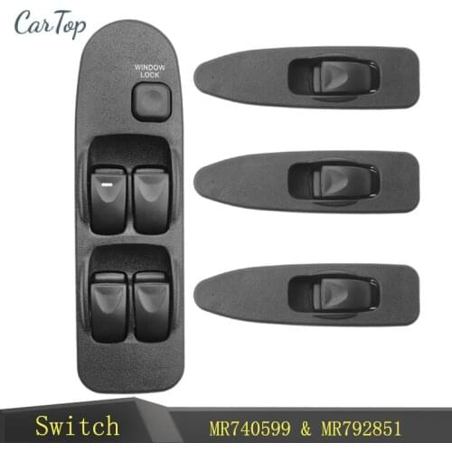 MR740599 MR792851 Electric Window Switch Lifter For Mitsubishi Carisma 1995-2006 For Mitsubishi Space Star MR 740 599