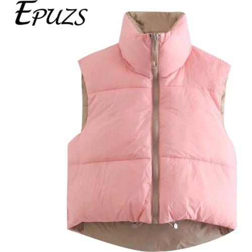 Женские короткие жилеты EPUZS China At AliExpress