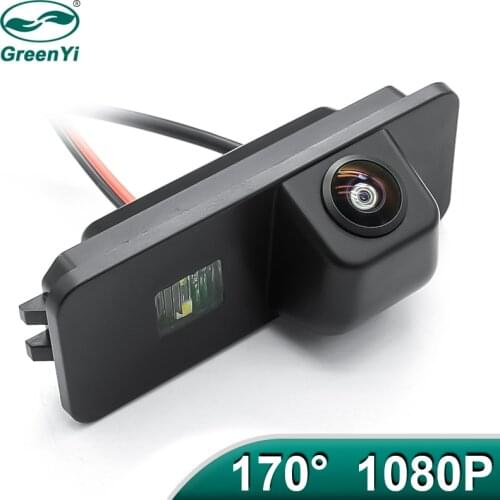 GreenYi 170 Degree Car Rear View Camera for VW GOLF POLO PASSAT 5 SCIROCCO EOS LUPO CC POLO(2 cage) PHAETON BEETLE SEAT VARIANT