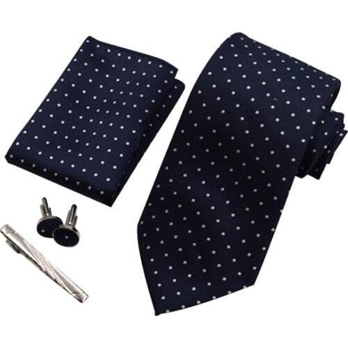 1200 Needles Quality 100% Polyester Men Ties Plaid Dots Neck Ties for Men Classic Wear Business Wedding Party Gravatas Hombre