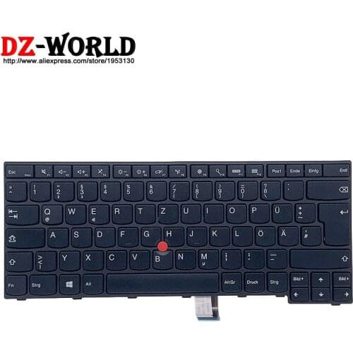 New Original DE German Keyboard for Lenovo Thinkpad E450 E450C E455 E460 E465 Laptop 04X6113 04X6193 04X6153