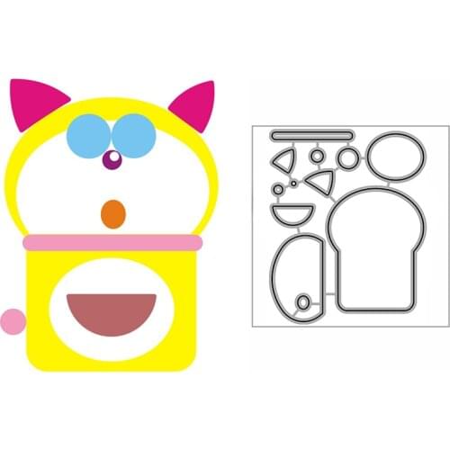 New Variety Cat Kitten Craft Embossing Mold 2021 Metal Cutting Dies for DIY Decorative Scrapbooking Album Card Making No Stamps