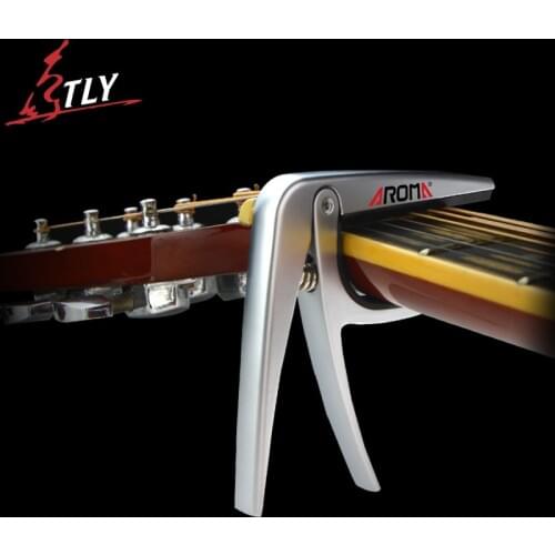 AROMA Aluminium Alloy Capo Exclusive for Classical Guitar High Quality Silicone Cushion Protect Strings Guitarra Capo