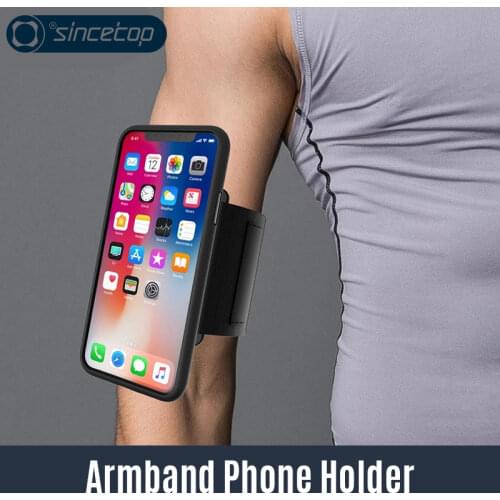 Universal Sports Armband for iPhone 11 Pro Max Xr Xs 8 7 Plus Rotatable Wrist Running Sport Clip Arm Band With Shockproof Case